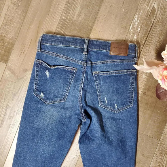 Lucky Brand Distressed 2/26 Bridgette Skinny Jean NWOT - Picture 15 of 15